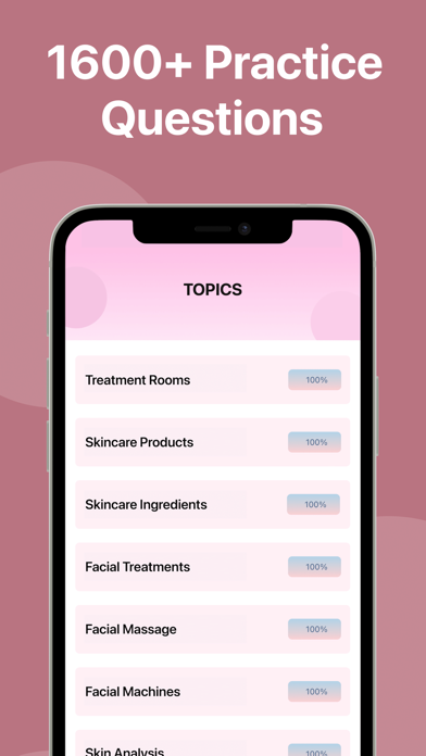 Esthetics State Board Exams Screenshot