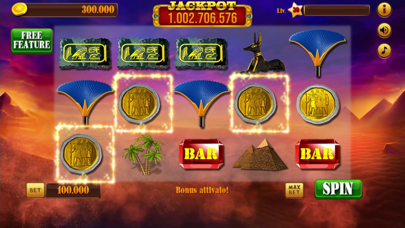 Sphinx Jackpot Screenshot