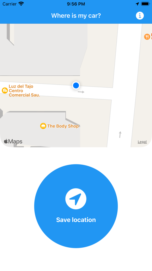 #1. Where is my car? Save location (iOS) By: David Gimenez