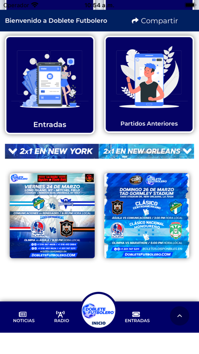 Doblete Futbolero Screenshot