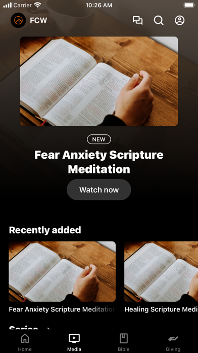 Faith Center Wilmington Screenshot