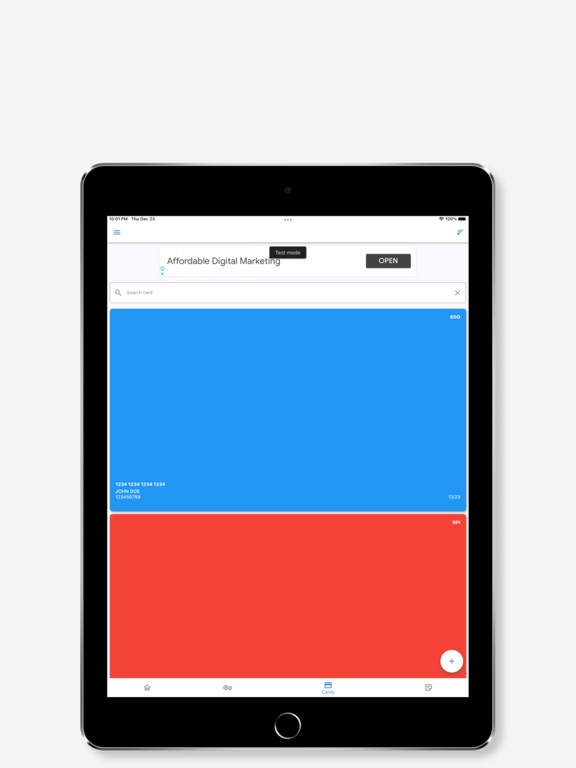 EasySafe PRO iPad screenshot 5 - Productivity app