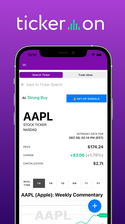 #3. Tickeron Stock Signals & Bots (iOS) 由: Tickeron