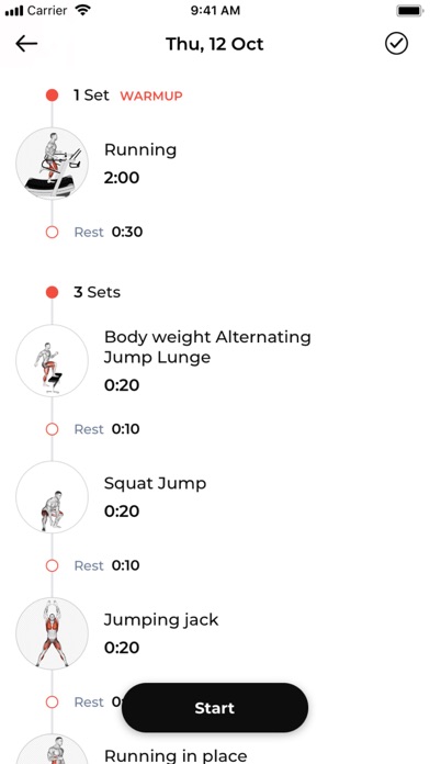Tri-Fitness Vitality Screenshot