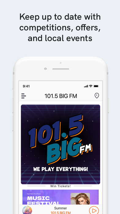 101.5 BIG FM Screenshot