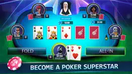 poker face: texas holdem poker iphone screenshot 1