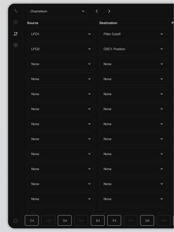 Screenshot #6 pour Pegboard Synthétiseur