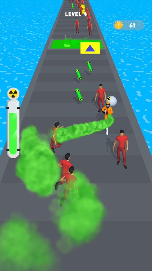 #4. Toxic Runner 3D (iOS) By: Mustafa Akbaba