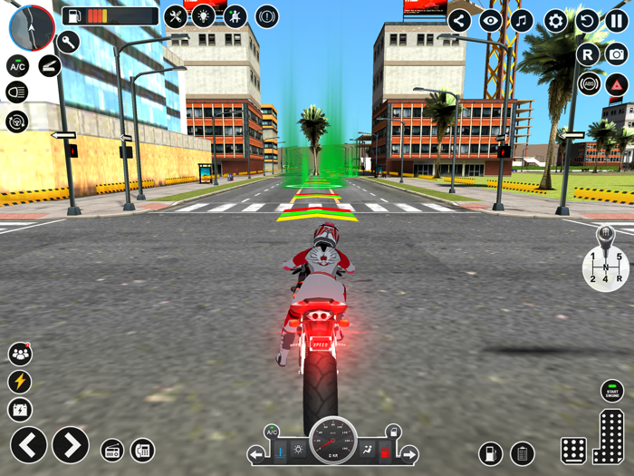 Police Bike Simulator Chase