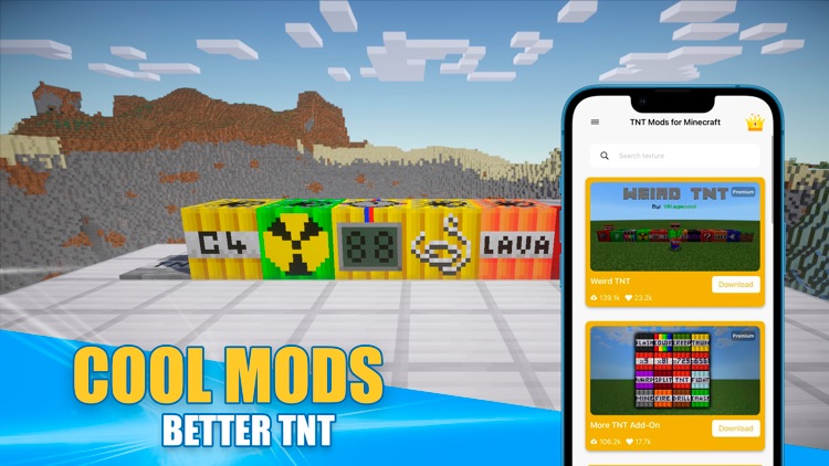 TNT Mods for Minecraft PE