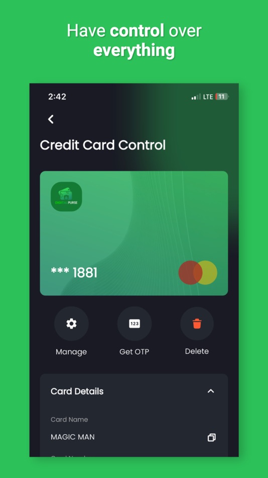 #8. Digital Purse (iOS) By: Macroware multiservices Ltd.