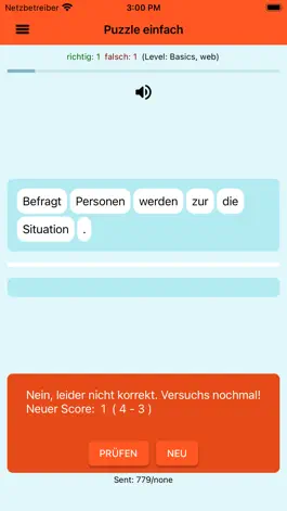 Game screenshot Satzpuzzle Deutsch hack