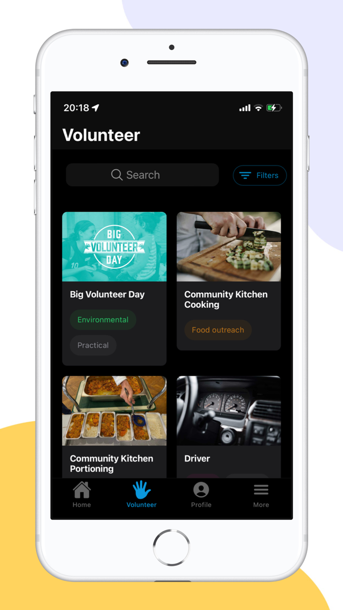 ServeNow - Volunteering