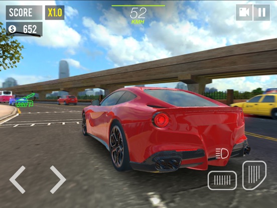 Racing in Car 2021 iPad app afbeelding 5