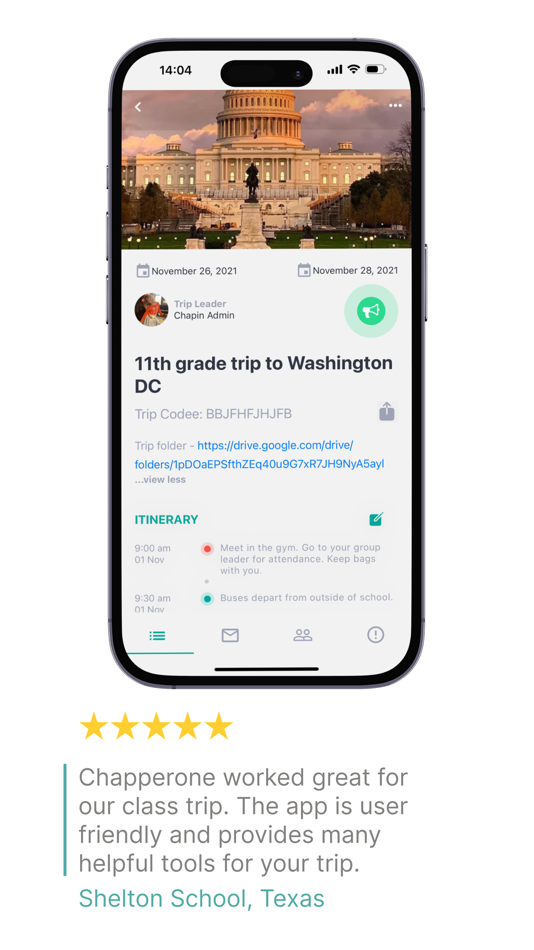 #3. Chapperone: Trips Made Simple (iOS) 由: Chapperone, Inc.