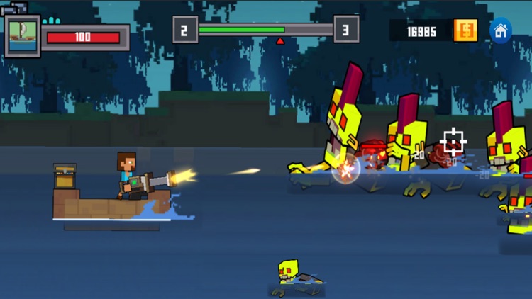 Alien Shooter Block Craft