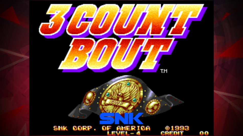 #1. 3 COUNT BOUT ACA NEOGEO (iOS) 由: SNK CORPORATION