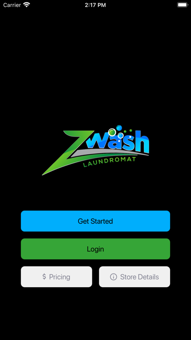 ZWash Laundry Pickup/Delivery Screenshot