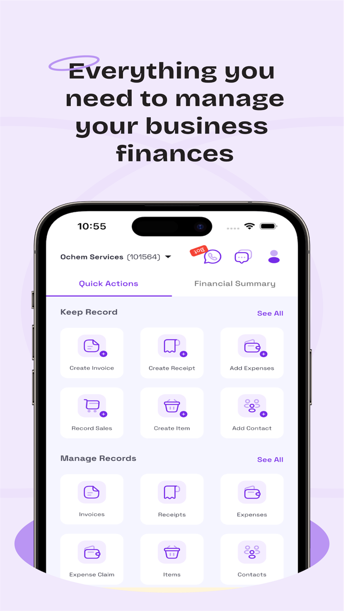 Tyms - Accounting App