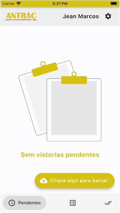 Vistoria ANTRAC Screenshot