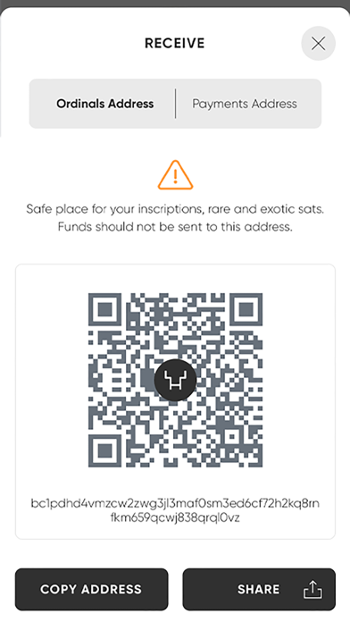 Hordes Wallet - Ordinals Screenshot