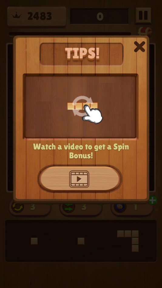#7. Woodytris: Block Puzzle (iOS) 由: Aziza Rahman