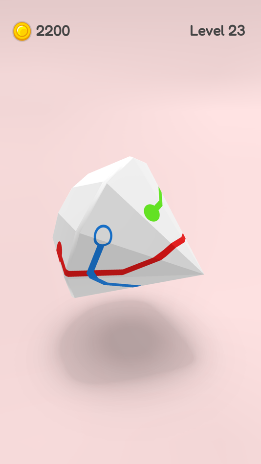 #4. Tangled Lines 3D! (iOS) 由: Full Fat Productions Ltd