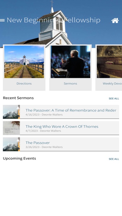 New Beginnings Fellowship RL Screenshot