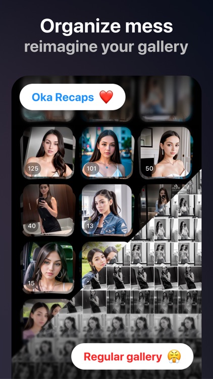 Oka - AI Selfie Camera app screenshot-3