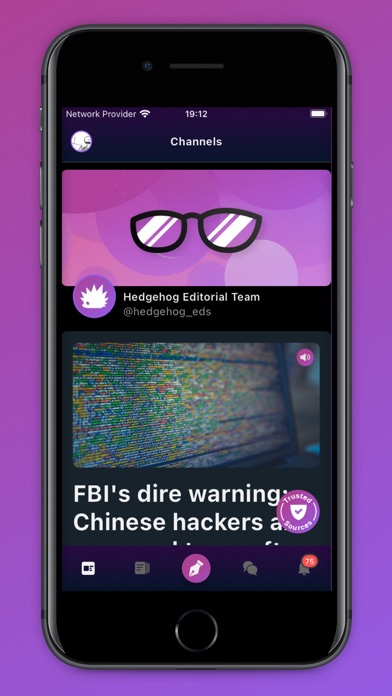 Hedgehog Social Screenshot