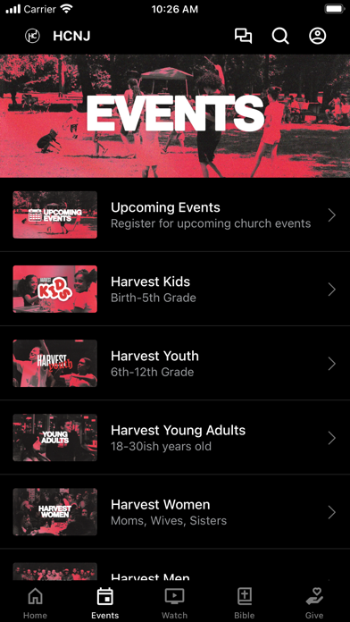 Harvest Church - New Jersey Screenshot