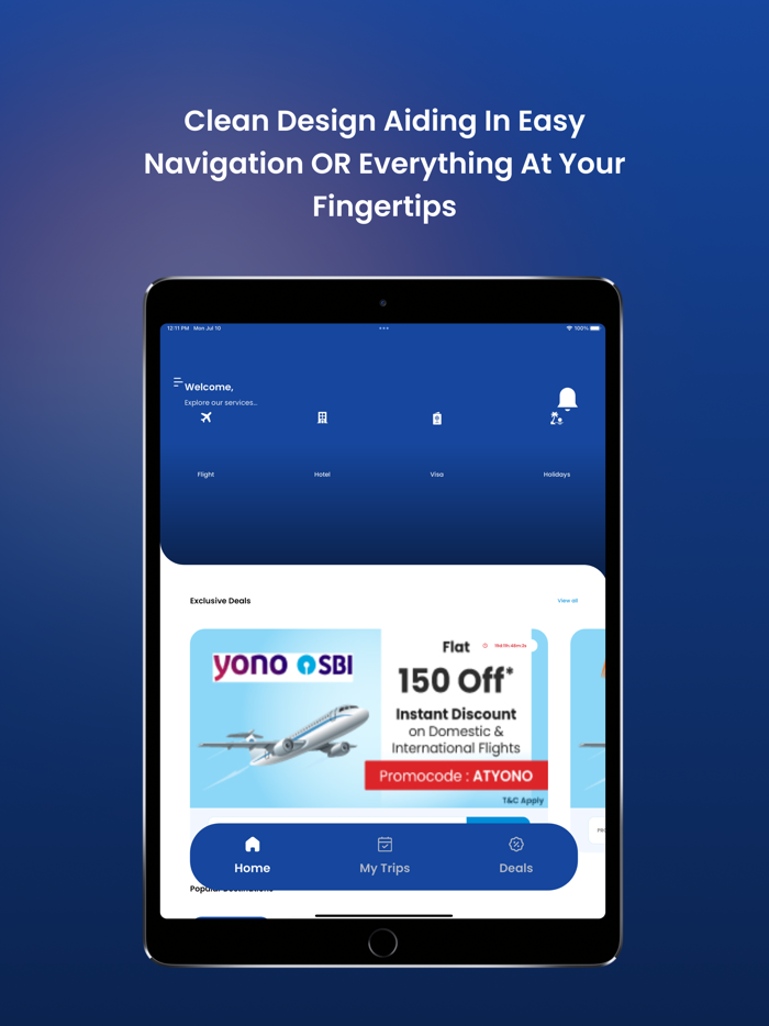 Akbar Travels - Flight Ticket