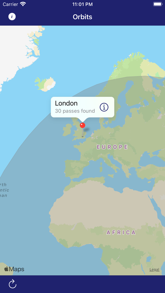 #1. Sat Seeker ISS Tracker (iOS) 由: Nathan Randle