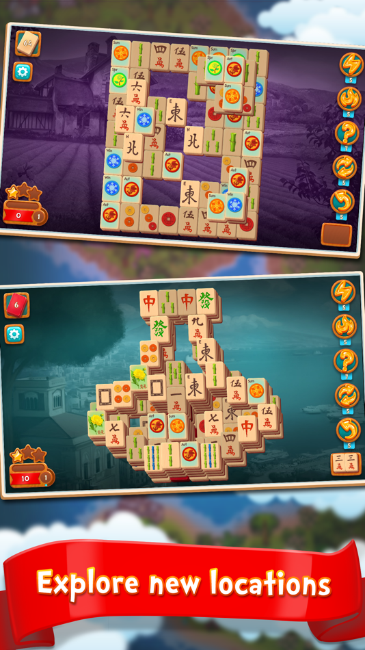 #4. Mahjong Solitaire Puzzle Match (iOS) 由: Star Mill B.V.