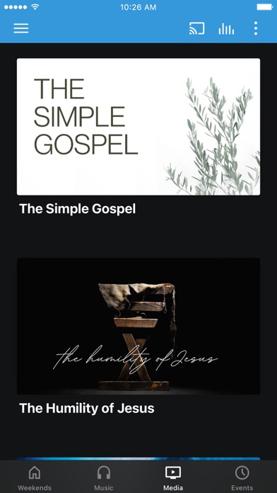 Tehachapi Vineyard Church Screenshot