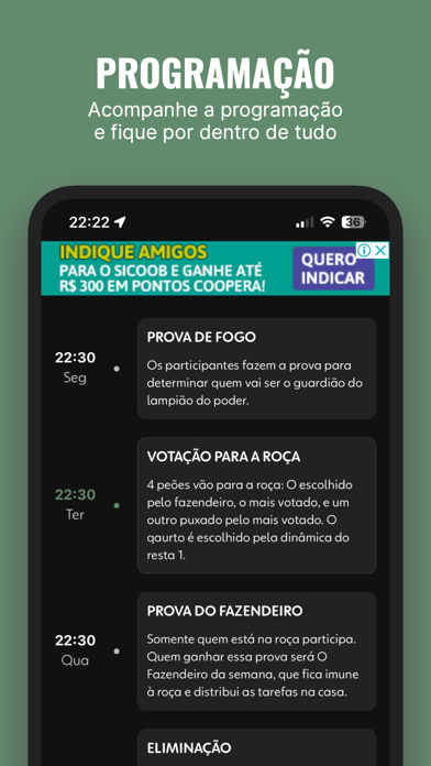 A Fazenda 15: Votação da Roça Screenshot