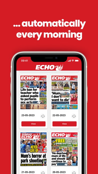 Liverpool Echo Newspaper Screenshot