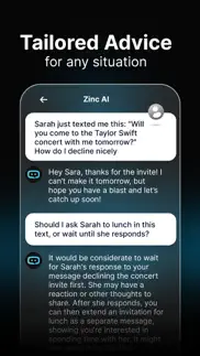 zinc ai - chat bot genius app iphone screenshot 2