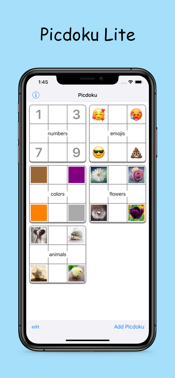 Picdoku Lite