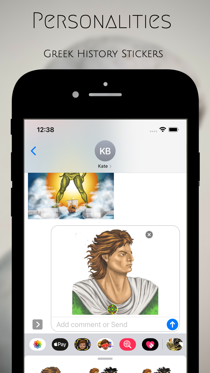 Greek History Stickers