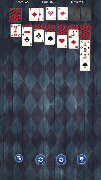 TriPeaks Solitaire Bingo Cards Screenshot