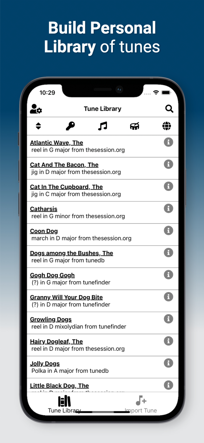 Tune Library - Mnemosyne