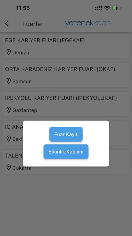 Yetenek Kapisi QR App
