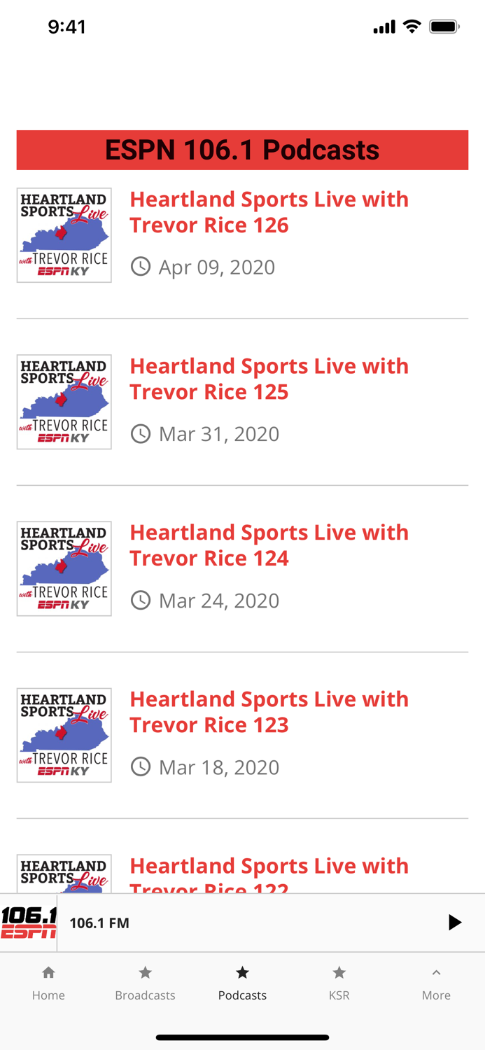 106.1 ESPN Radio Etown