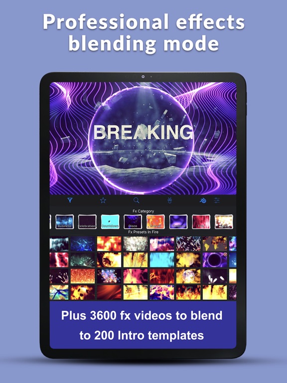 Screenshot #5 pour IntroMovie - Intro video maker