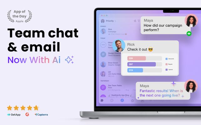 ‎Spike: AI Email & Team Chat Screenshot