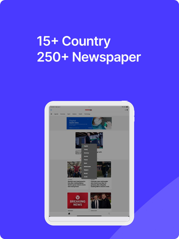 Newsn24 iPad screenshot