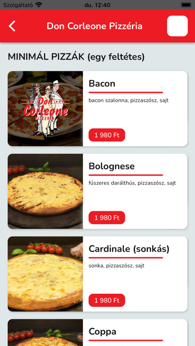 Don Corleone Pizzéria Screenshot