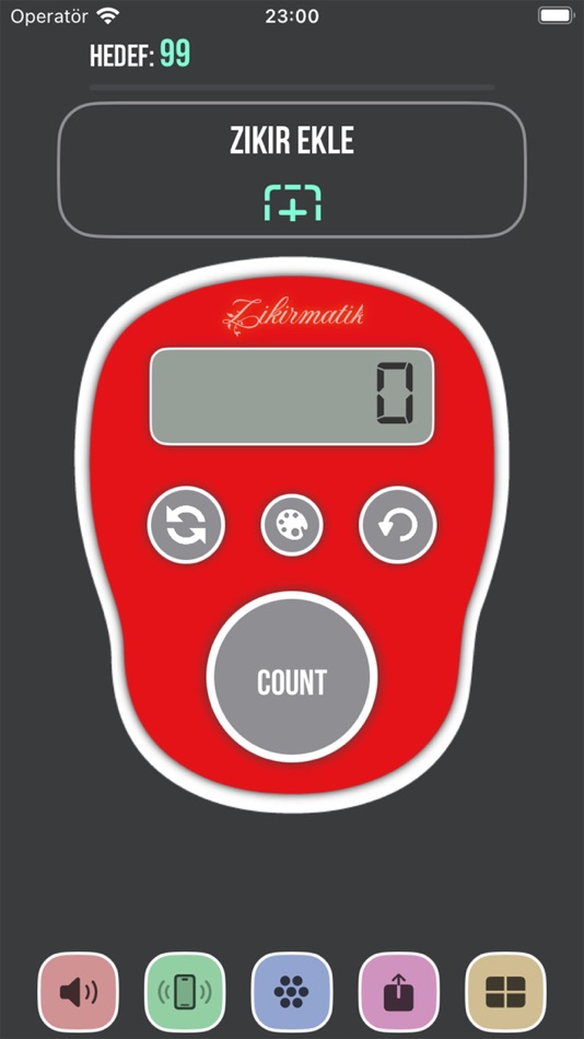 #1. Zikirmatik Plus - Tesbihat (iOS) Podle: Zekiye Aslantas