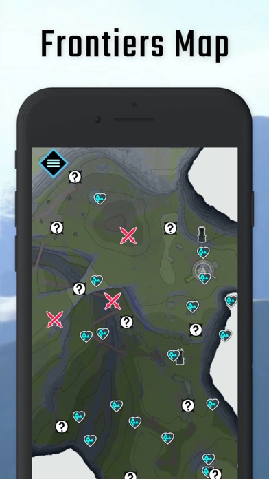 Frontiers Map Screenshot
